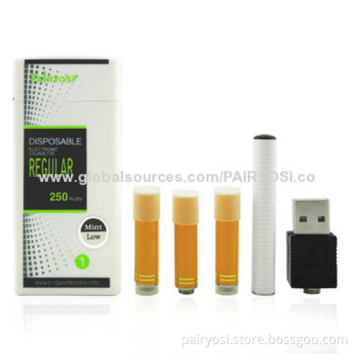 Rechargeable hookah, 100mAh battery, 7.8mm diameter, various flavors to choose